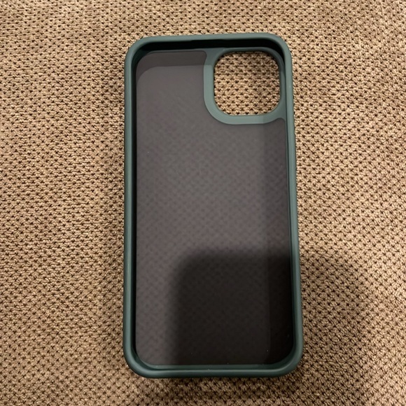 TORRAS Shockproof iPhone 13 Case - Translucent Slim Protective 6.1" Alpine Green - Picture 2 of 3
